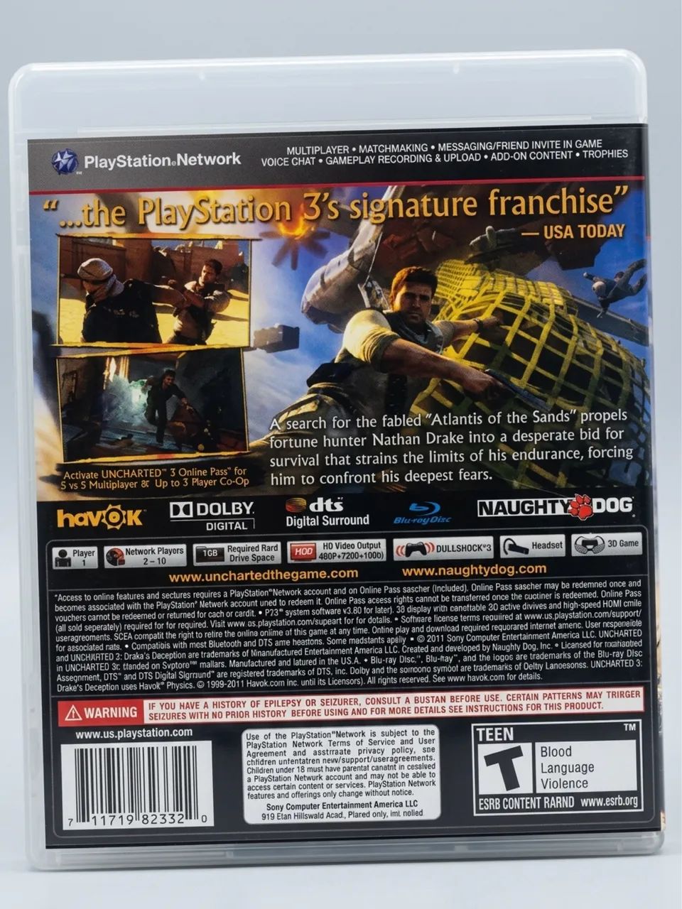 Uncharted 3 - PS3 - Foto 2