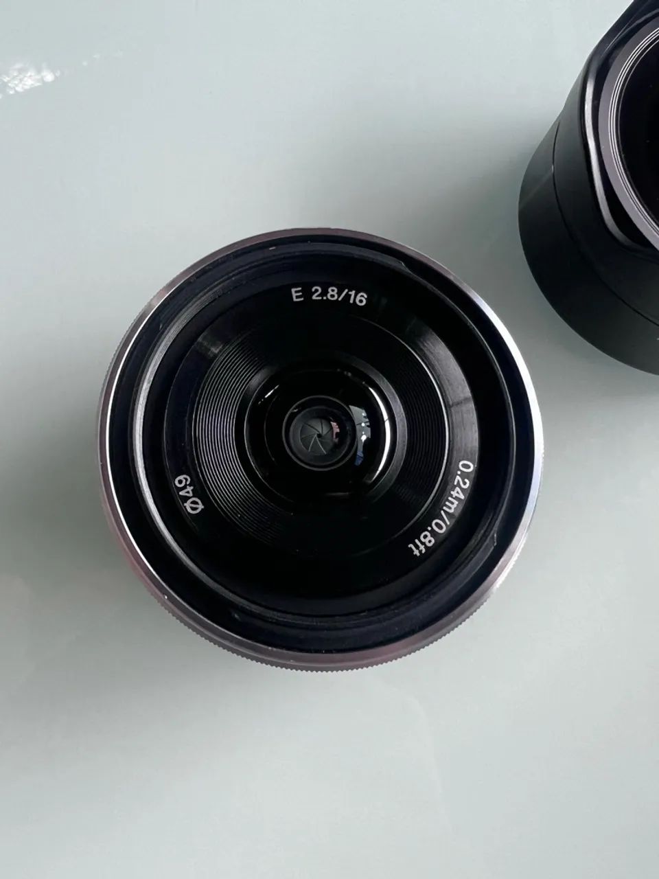 美品 Sony E 16mm F2.8 & Fisheye Converter Lente Sony 16mm 2.8 + Fisheye conversor sony - Acessórios para