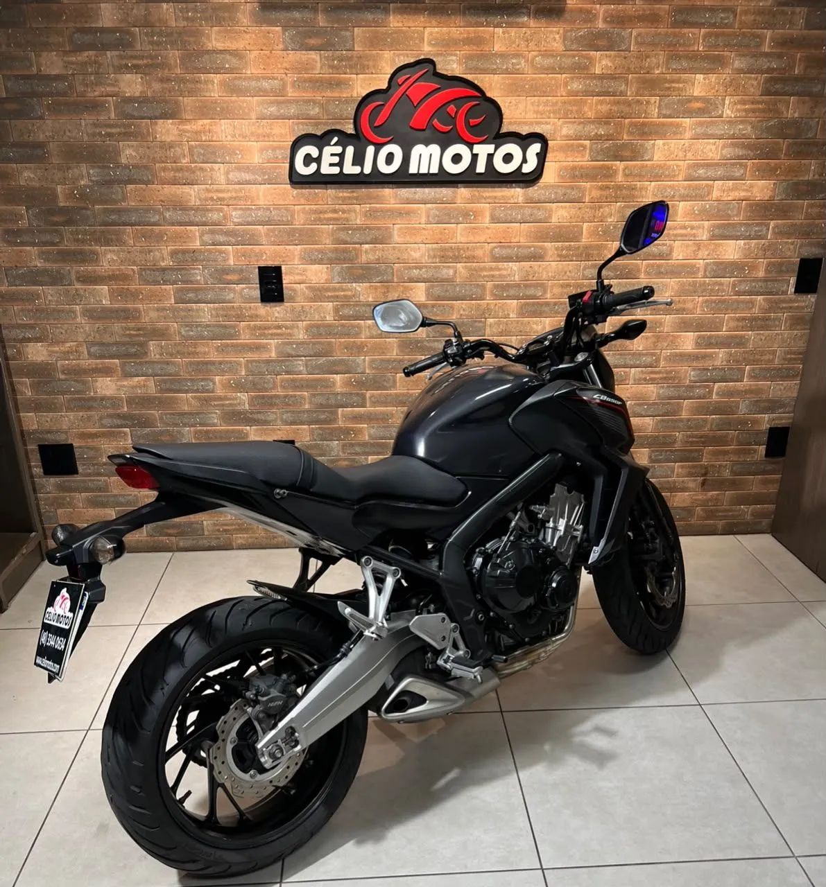 CB 650F F PRETA 2014/2015 - Foto 3