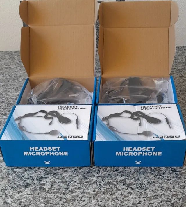 Microfones De Cabeça Dinamico Com Alta Qualidade De Audio,  - Foto 3