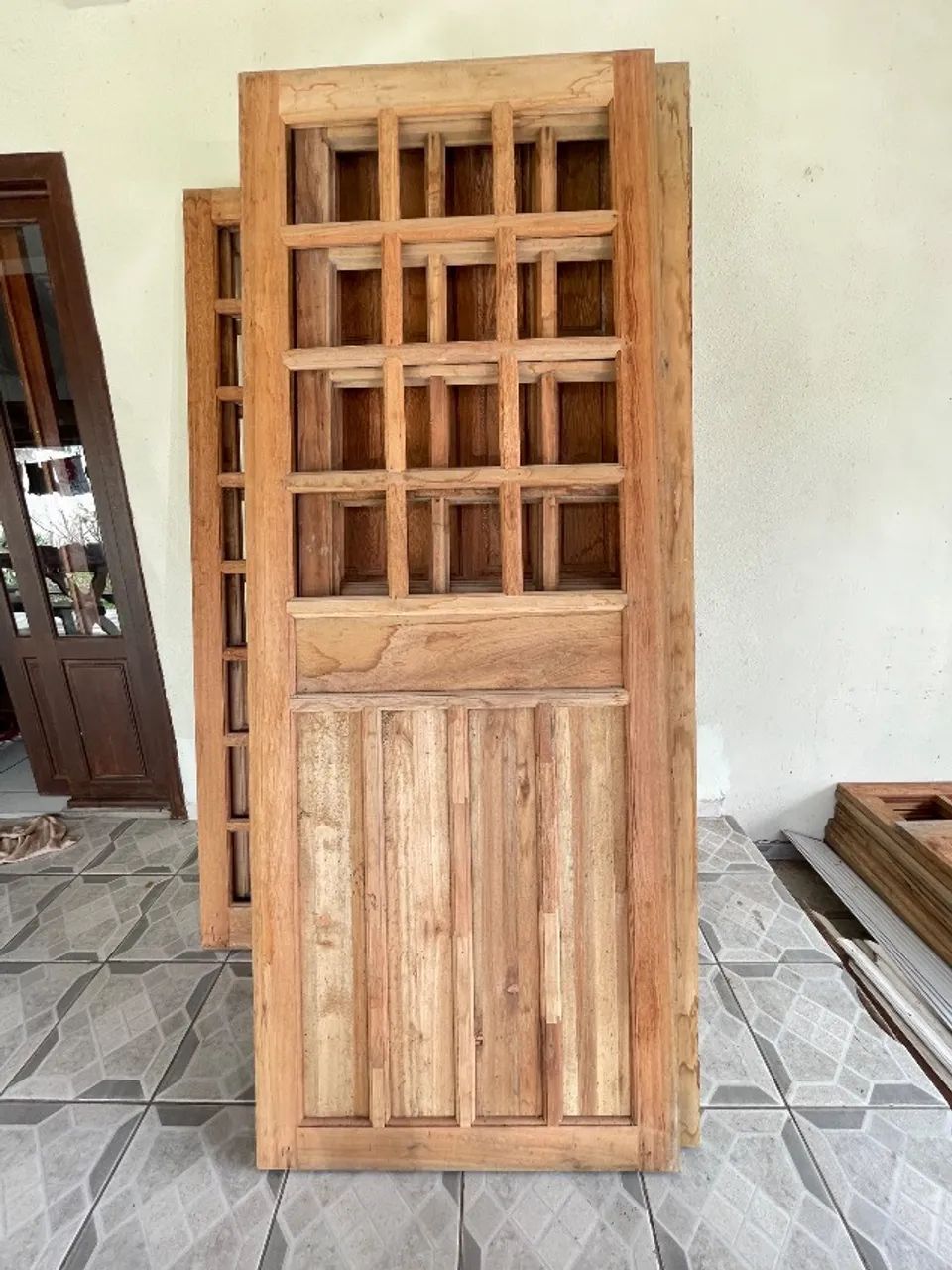 Portas angelim e eucalipto  - Foto 5