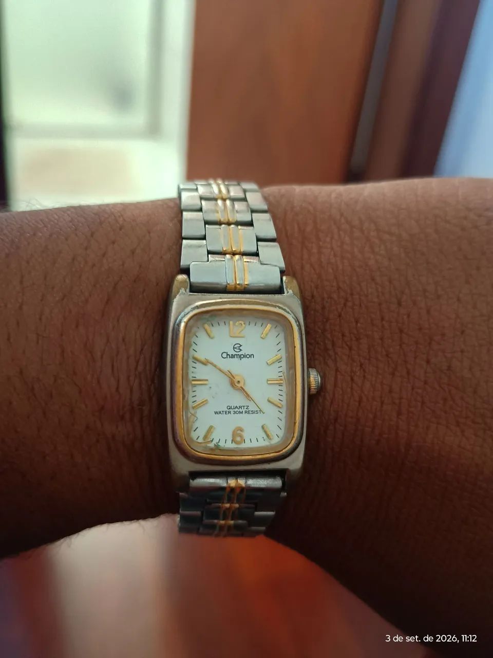 Relógio Champion feminino usado sem bateria.  - Foto 3