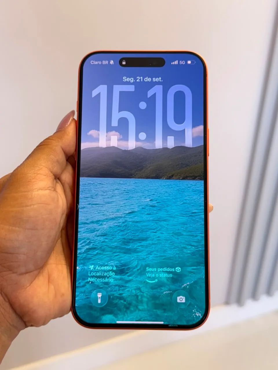 iPhone 17 Pro Max 256GB Laranja | 5 meses de uso | Bateria 100%