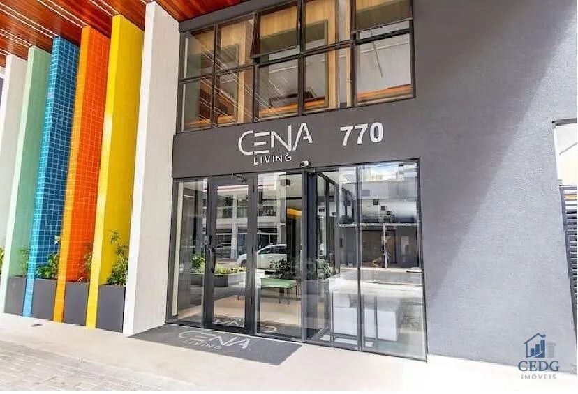 Studio de 21,6 m² mobiliado e planejado no Centro de Curitiba