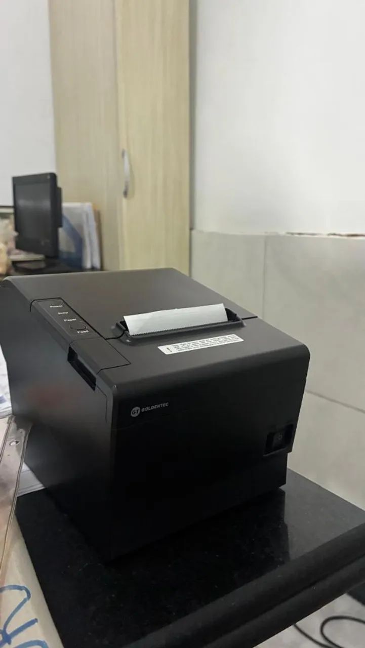 Impressora térmica goldentec para impressão de NFC-e