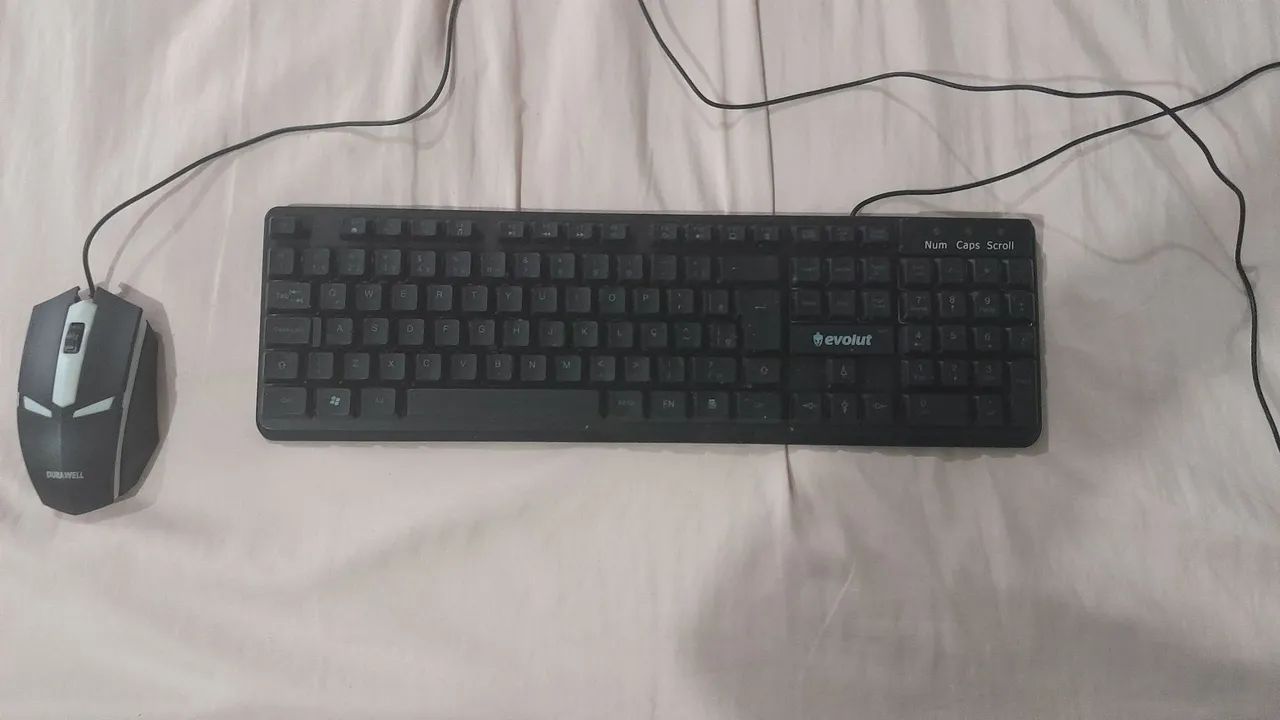 Kit Teclado e Mouse para PC