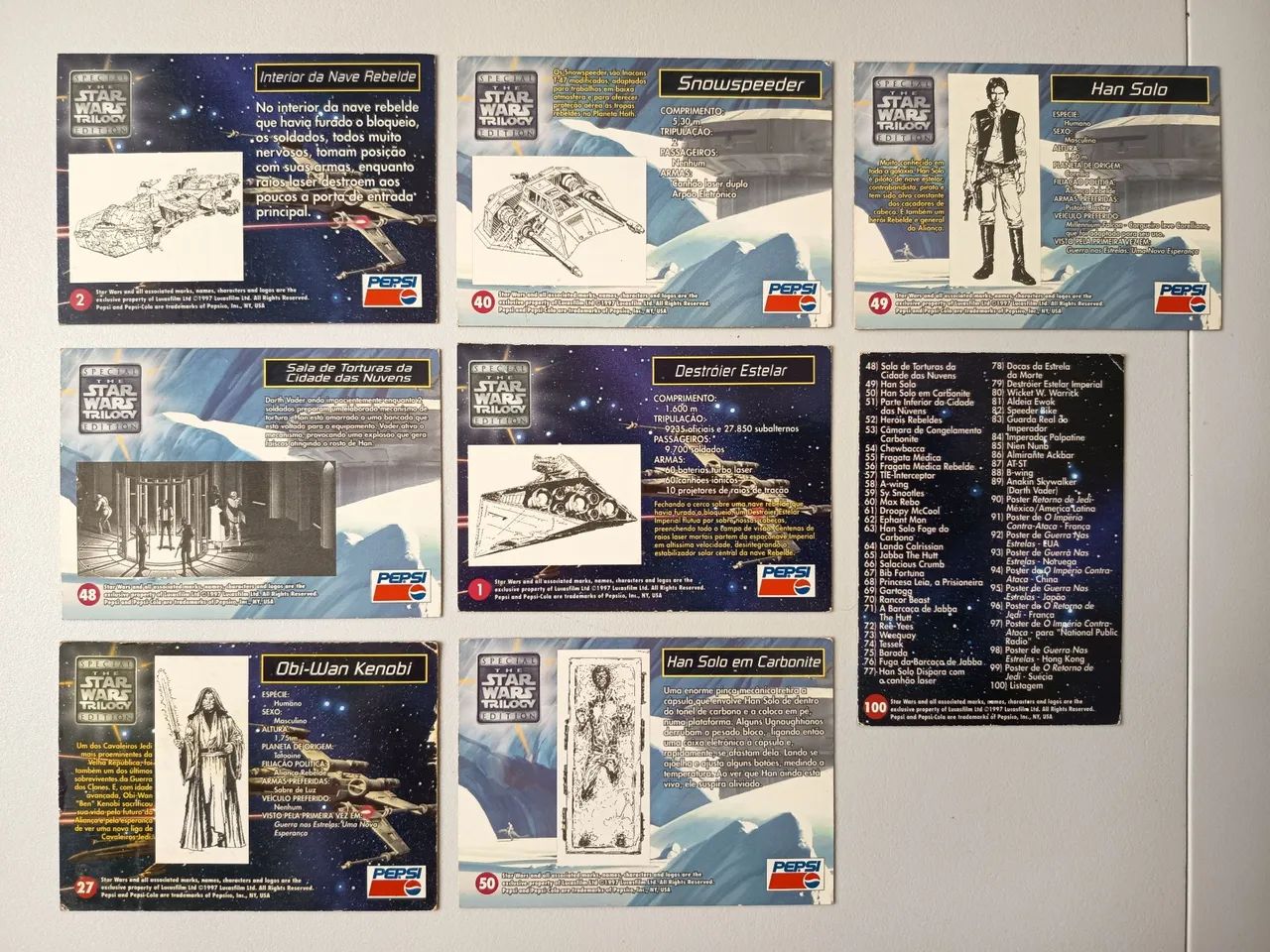 Cards Star Wars Pepsi Special Edition - Foto 2