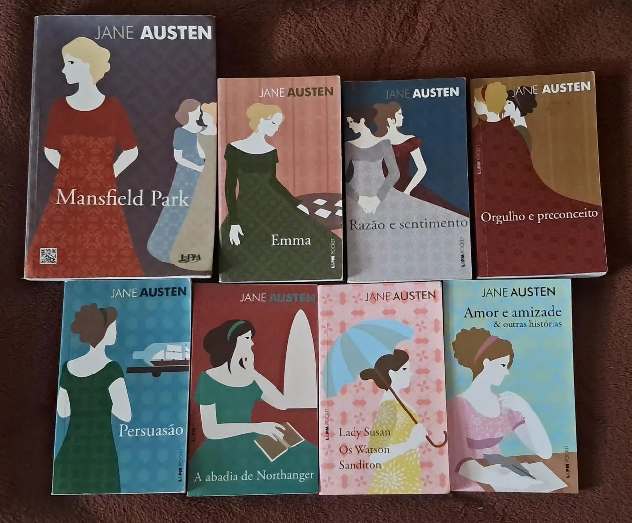Livros da Jane Austen