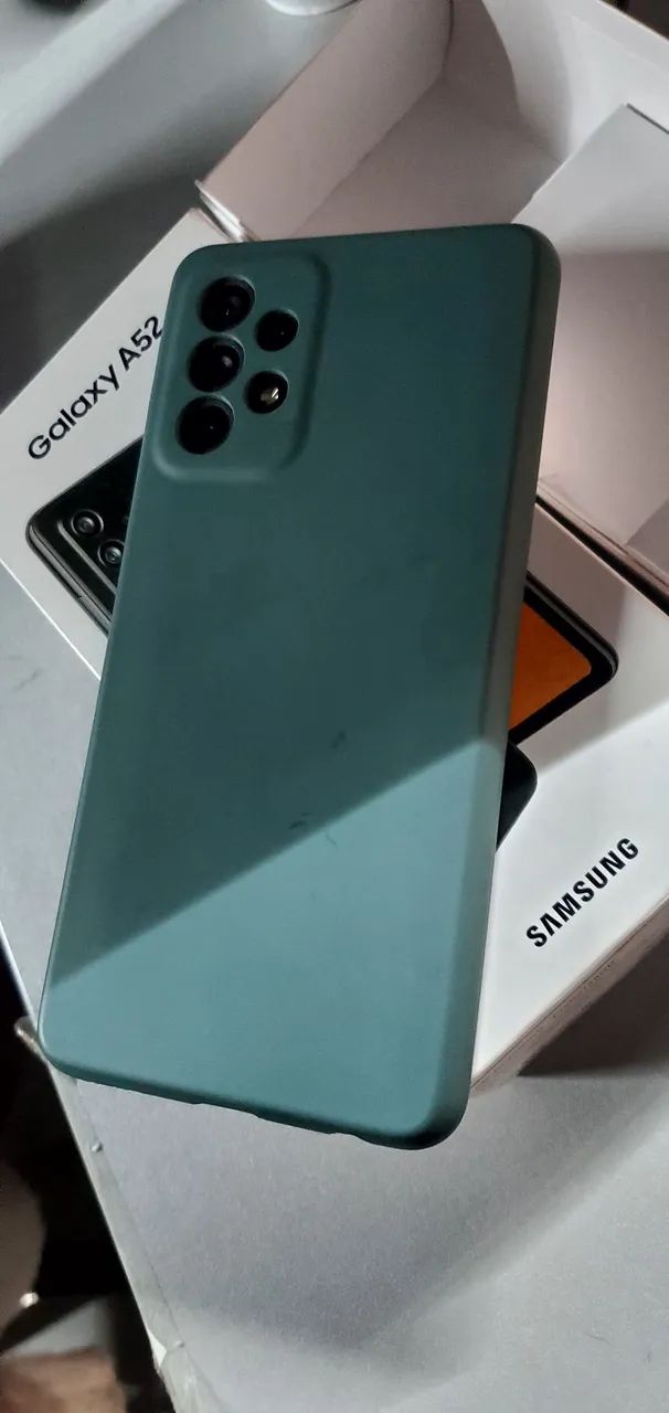 Samsung Galaxy A52 - Único Dono, Impecável + Carregador Original - Foto 2