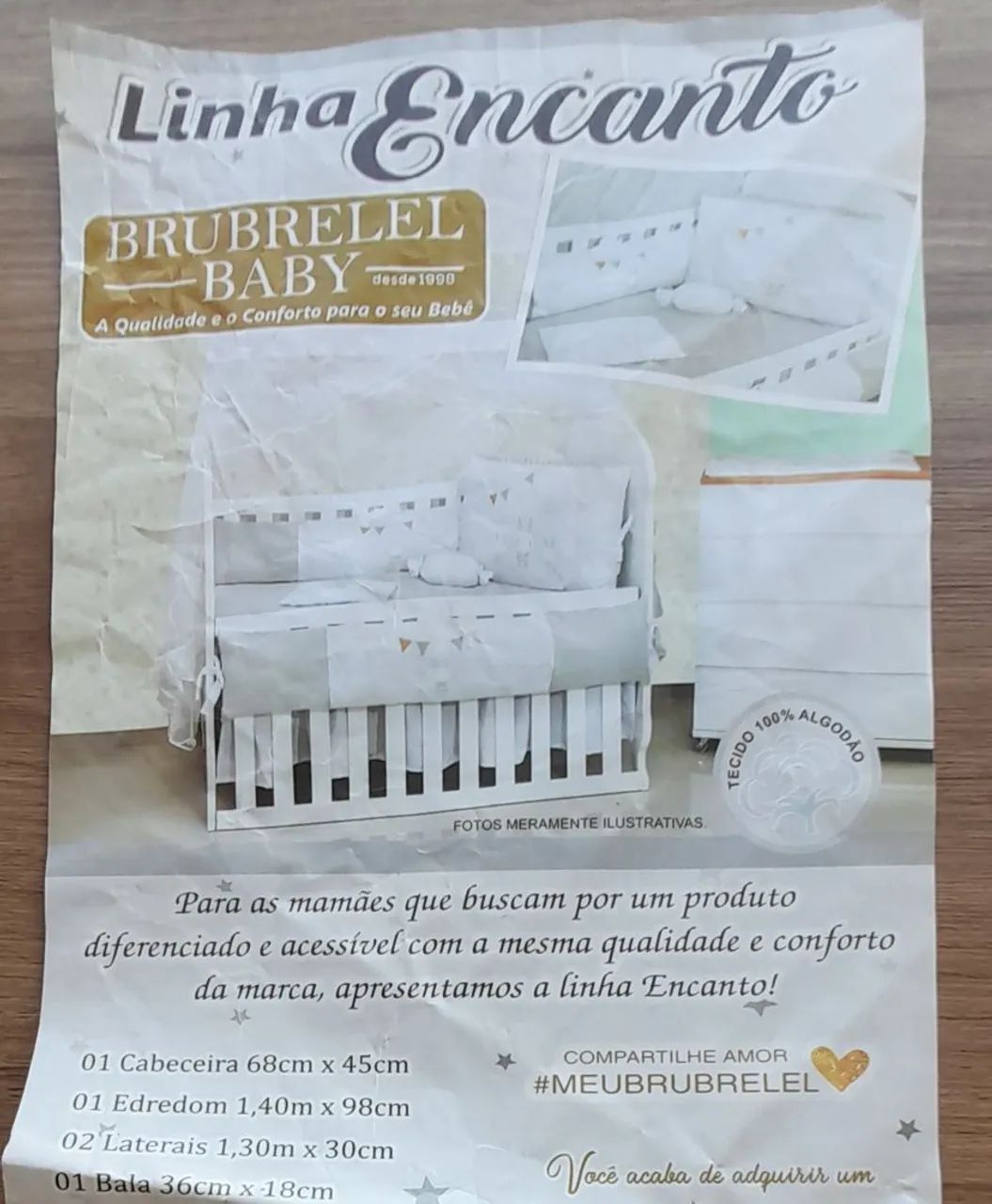Kit berço 5 peças  - Foto 4