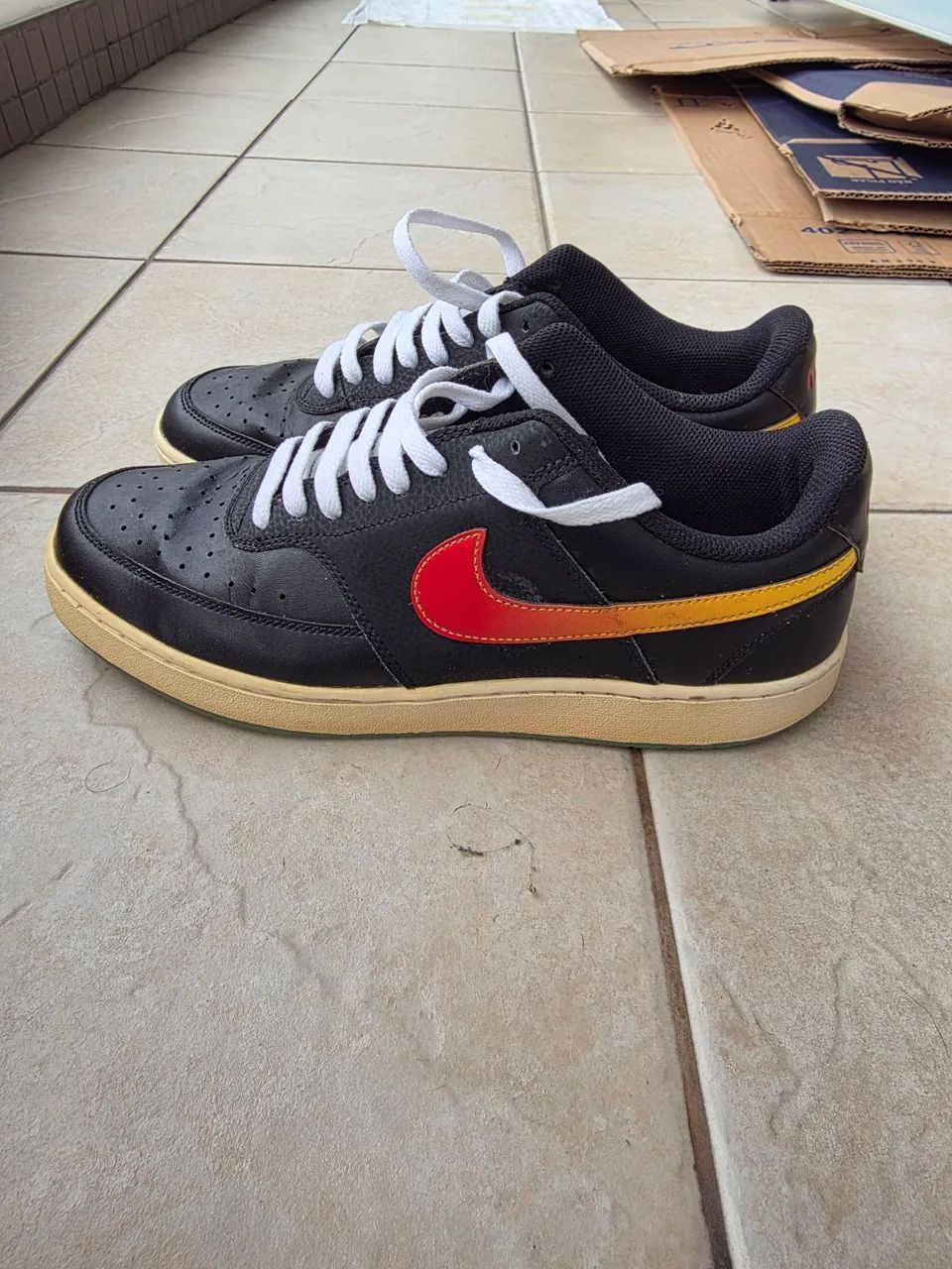 Tênis Nike Court Vision Low Black Gradient - Foto 4