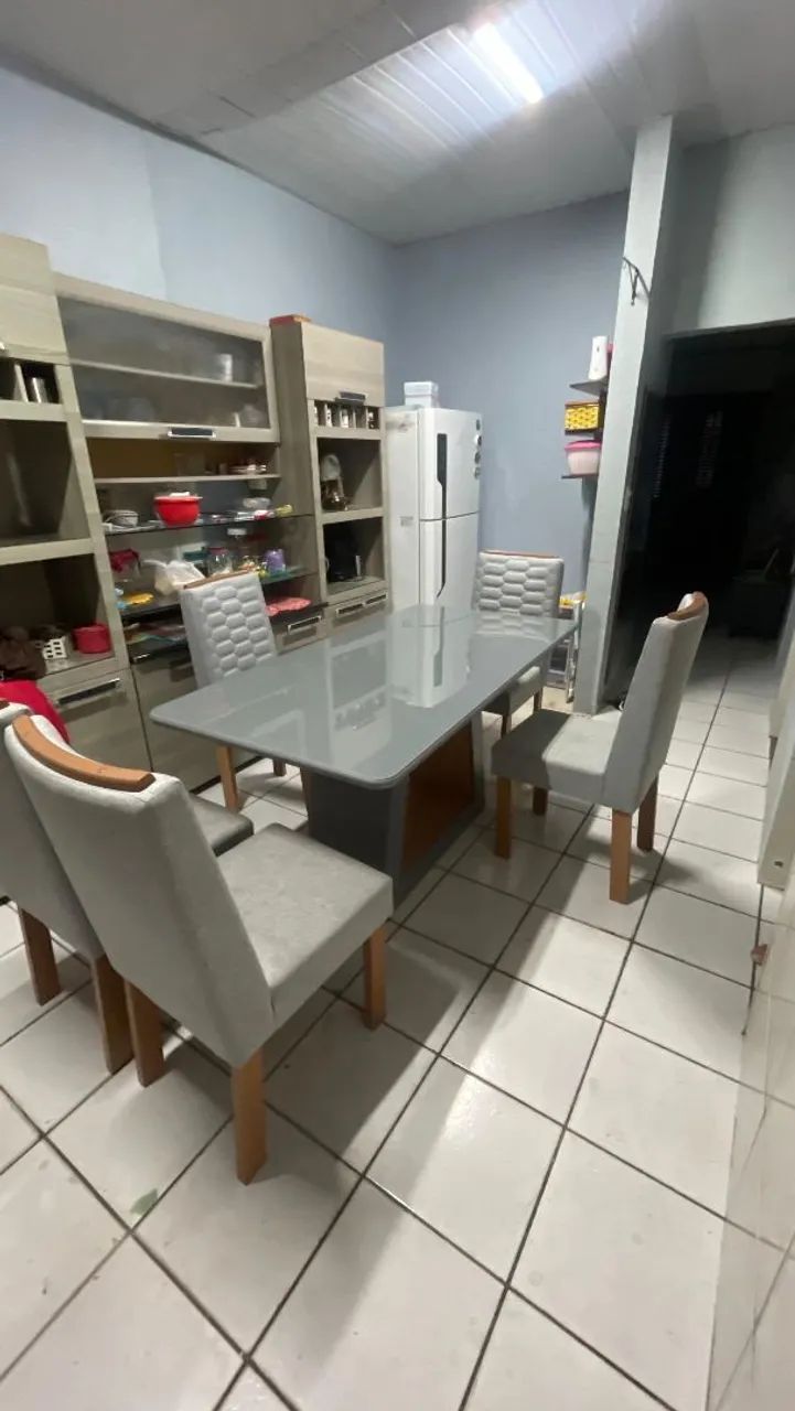 MESA COM 6 CADEIRA  - Foto 2