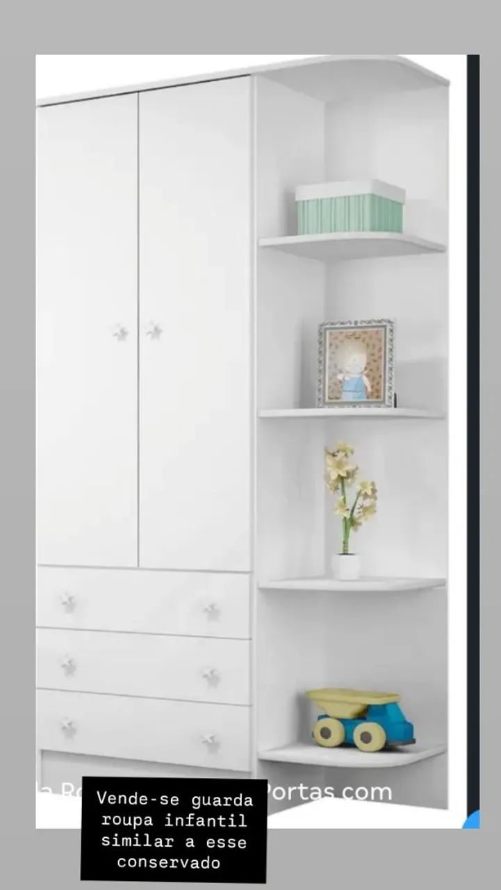 Guarda roupa infantil 