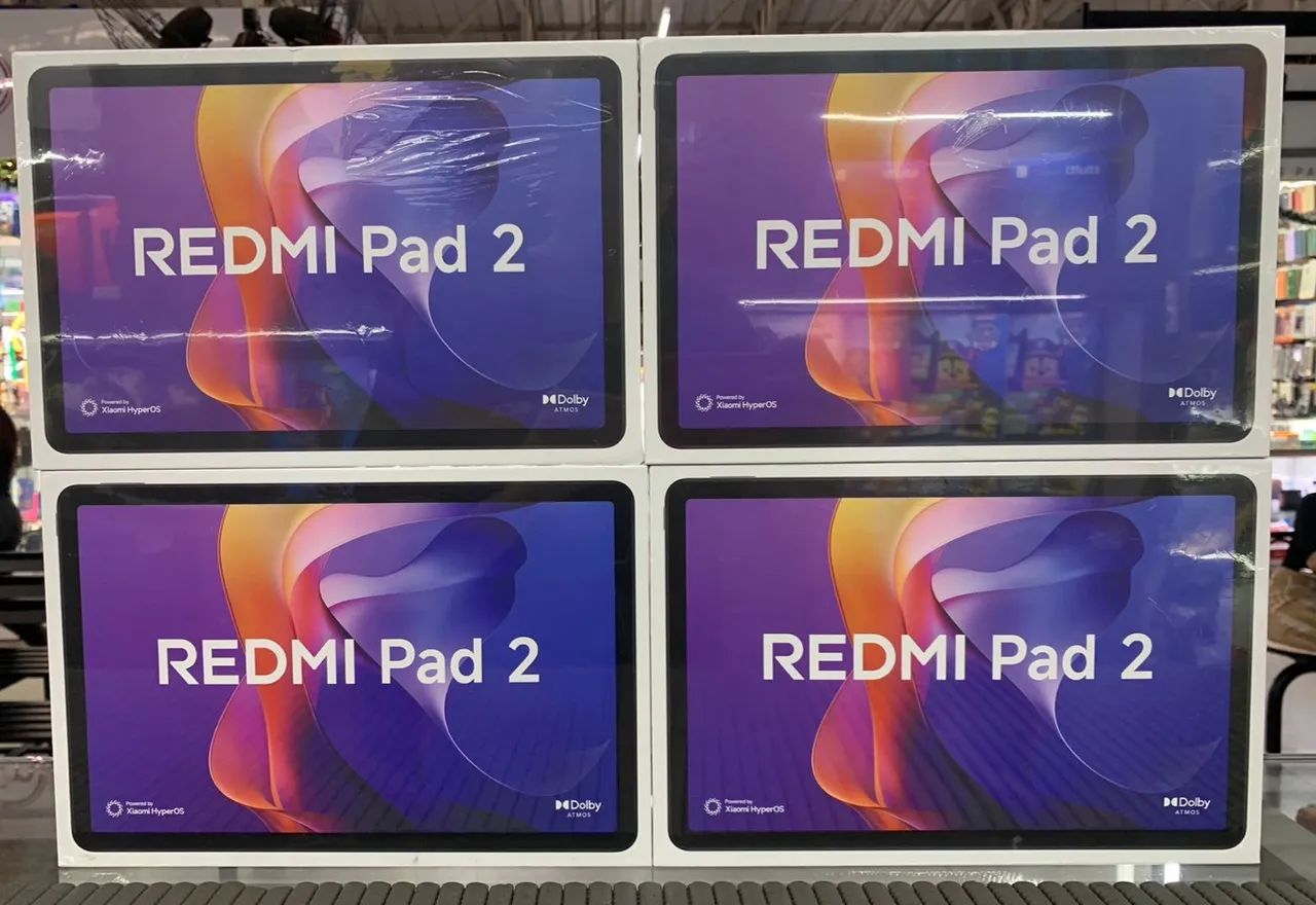REDMI PAD 2 WI-FI 128GB COM 4GB LACRADO GARANTIA DE 6 MESES PELA LOJA 