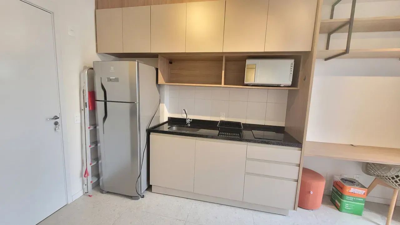 Studio Decorado a Passos do Metrô Campo Belo  Pronto para Morar! - Foto 4