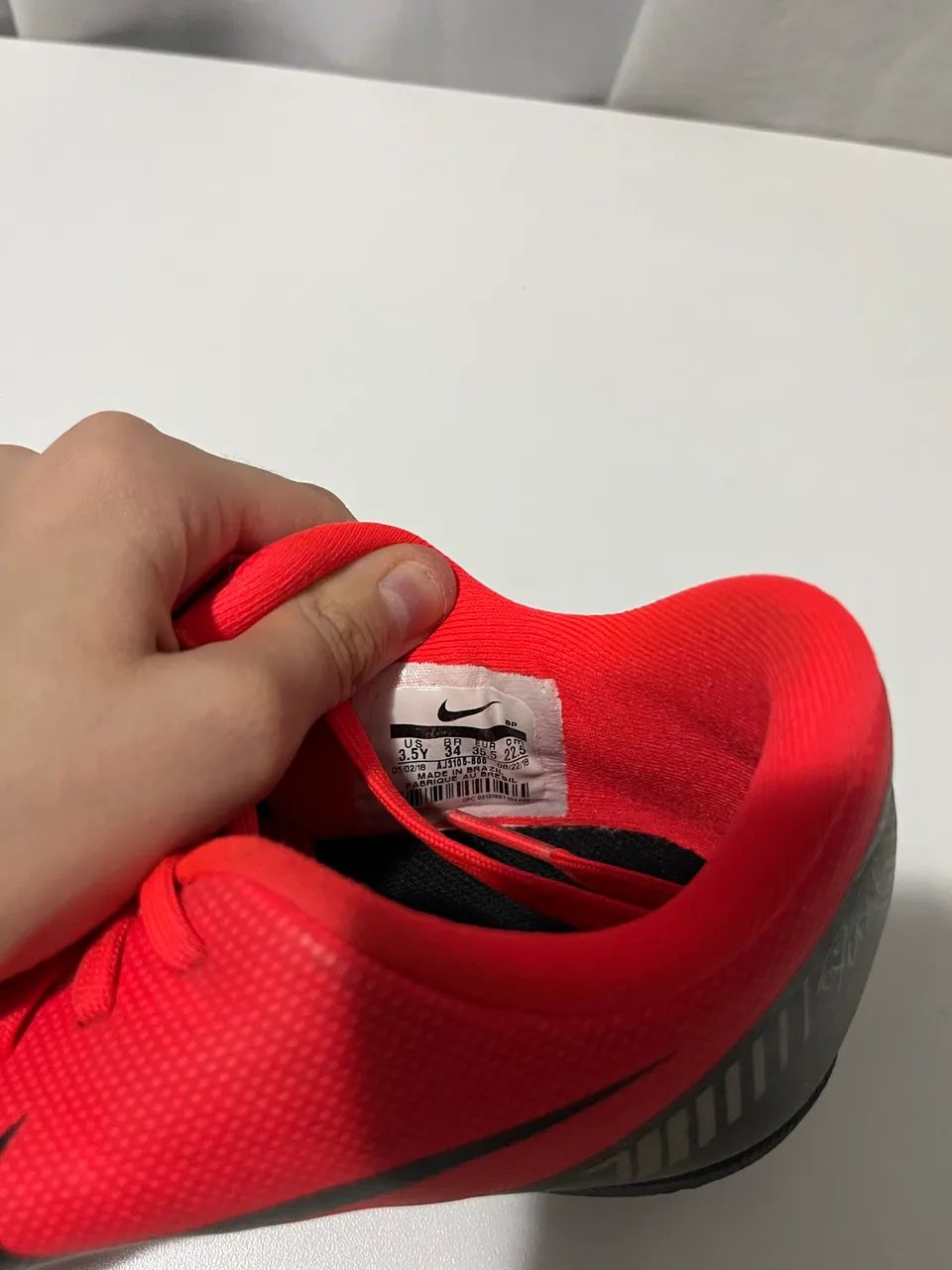 Chuteira Nike Futsal Tam 34 Cristiano Ronaldo - Foto 2
