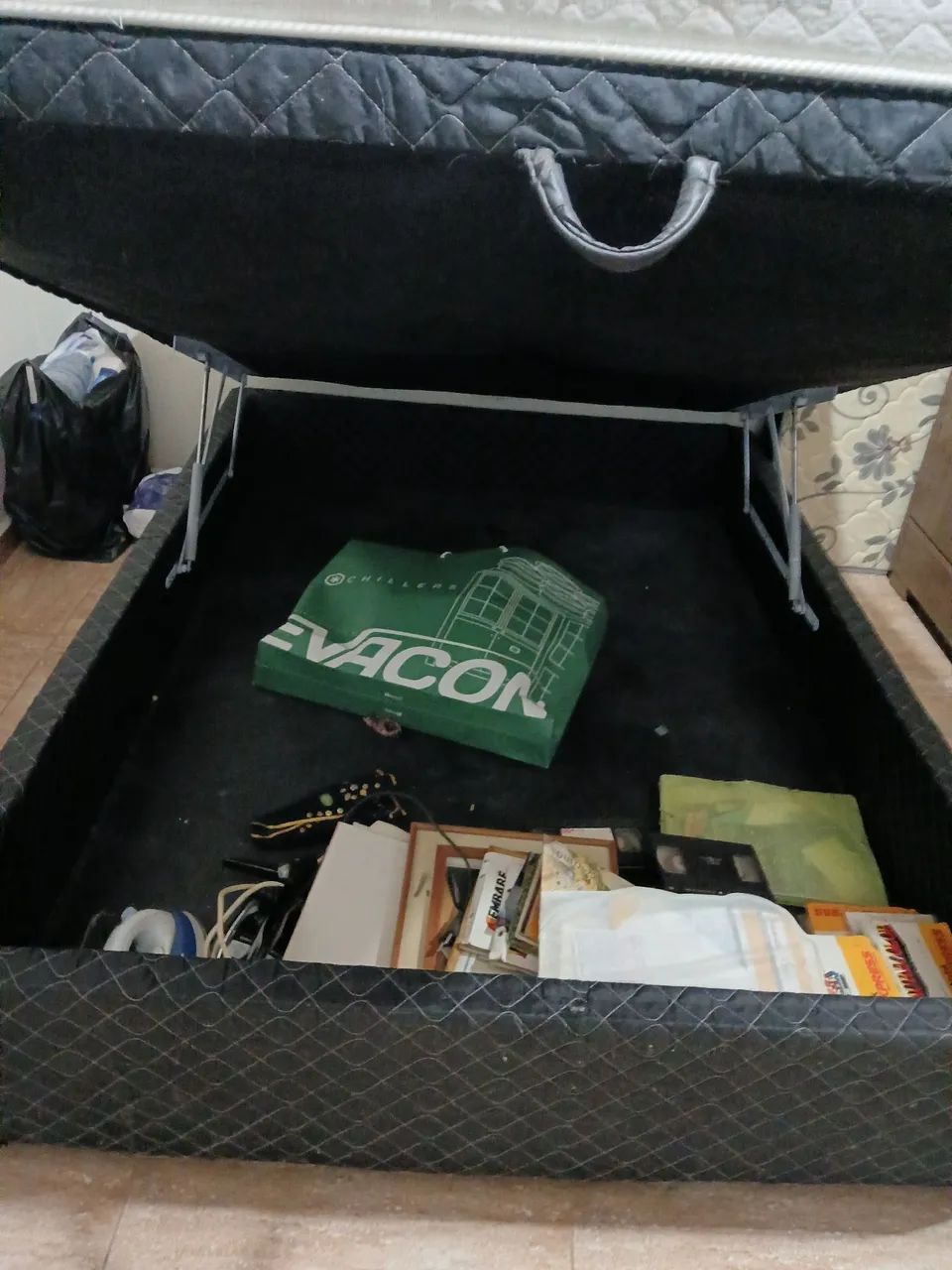 Cama box bau com colchão casal  - Foto 2