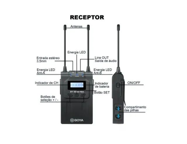 Microfone Boya BY-WM8 Pro K2 - Foto 5
