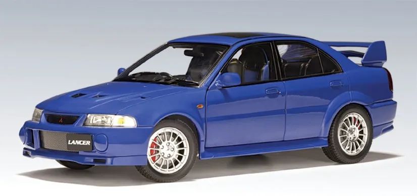 Mitsubishi Lancer Evolution VI 2000 - Autoart (Raro) - Hobbies e