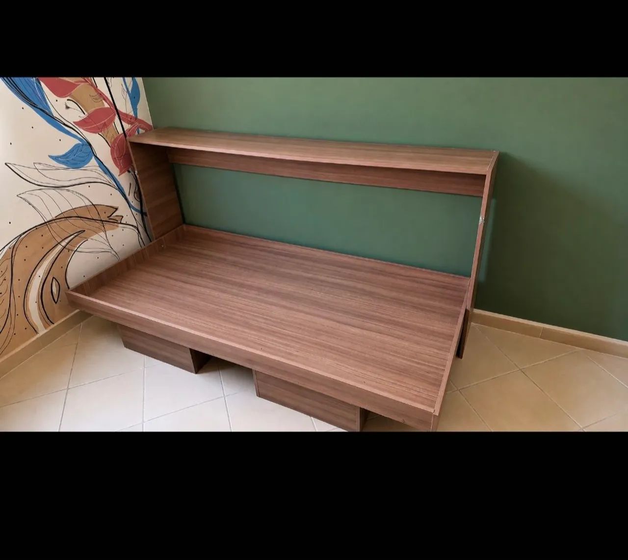 Cama solteiro retrátil  - Foto 2