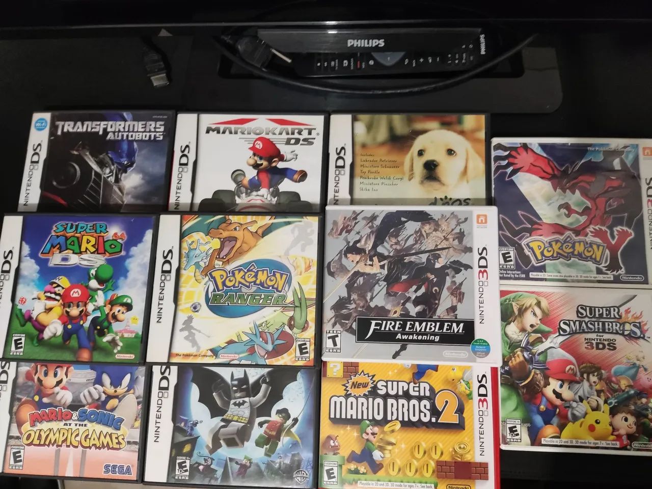 Lote de jogos de DS e 3DS - Envio Olxpay