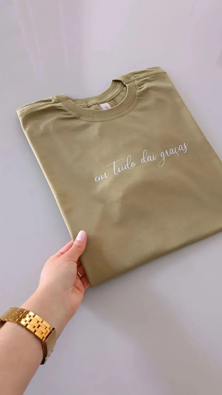 Camiseta Plus Size feminina 