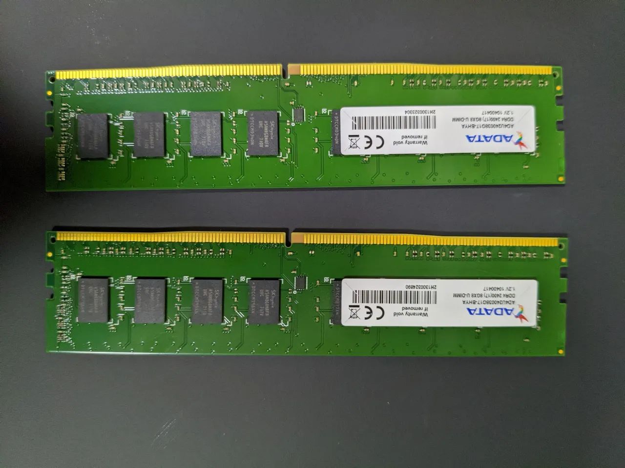MEMÓRIA RAM 2X8gb 2400mhz ADATA