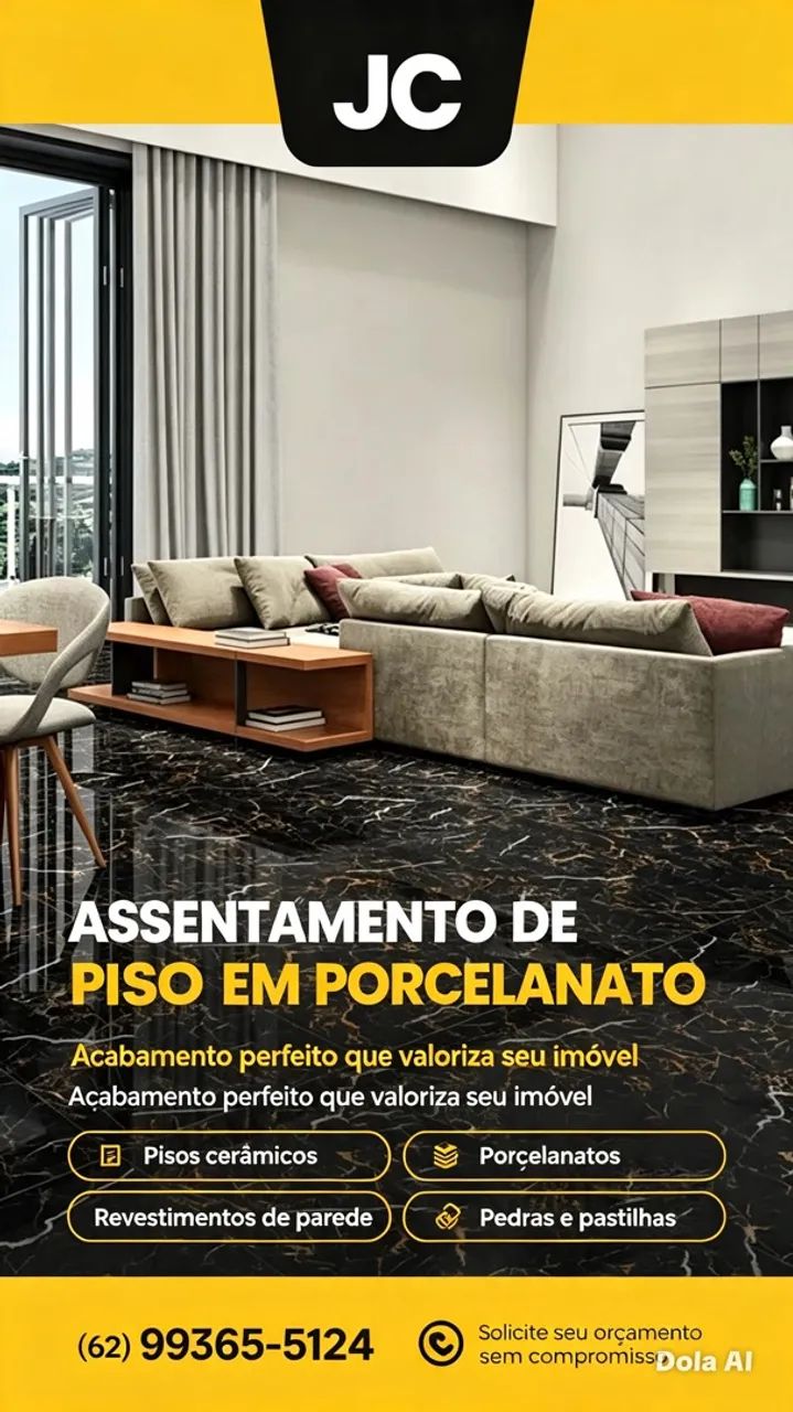 Jc acabamento  assentamento de piso e revestimento  - Foto 3