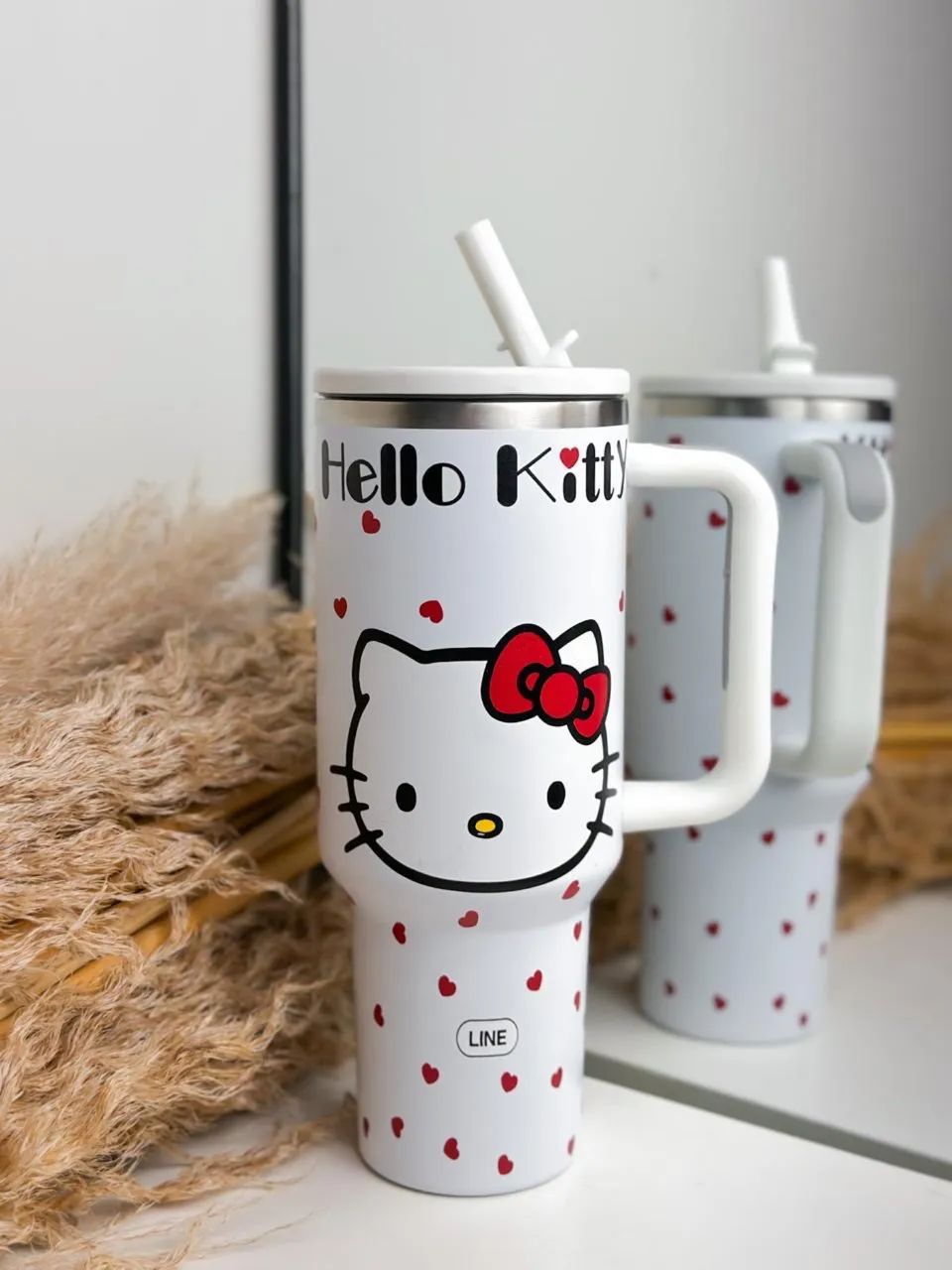 COPO TÉRMICO HELLO KITTY 1200ml - Foto 3