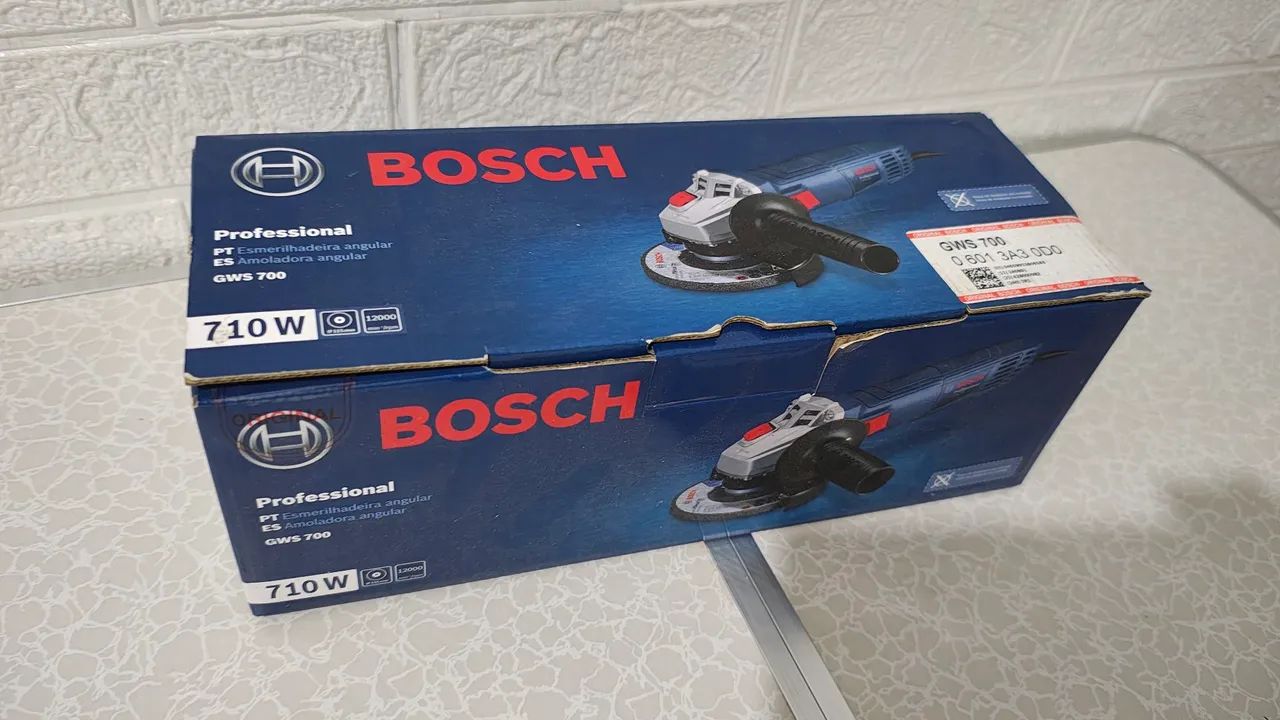 Esmerilhadeira Bosch GWS 700 Bosch Angular 127v