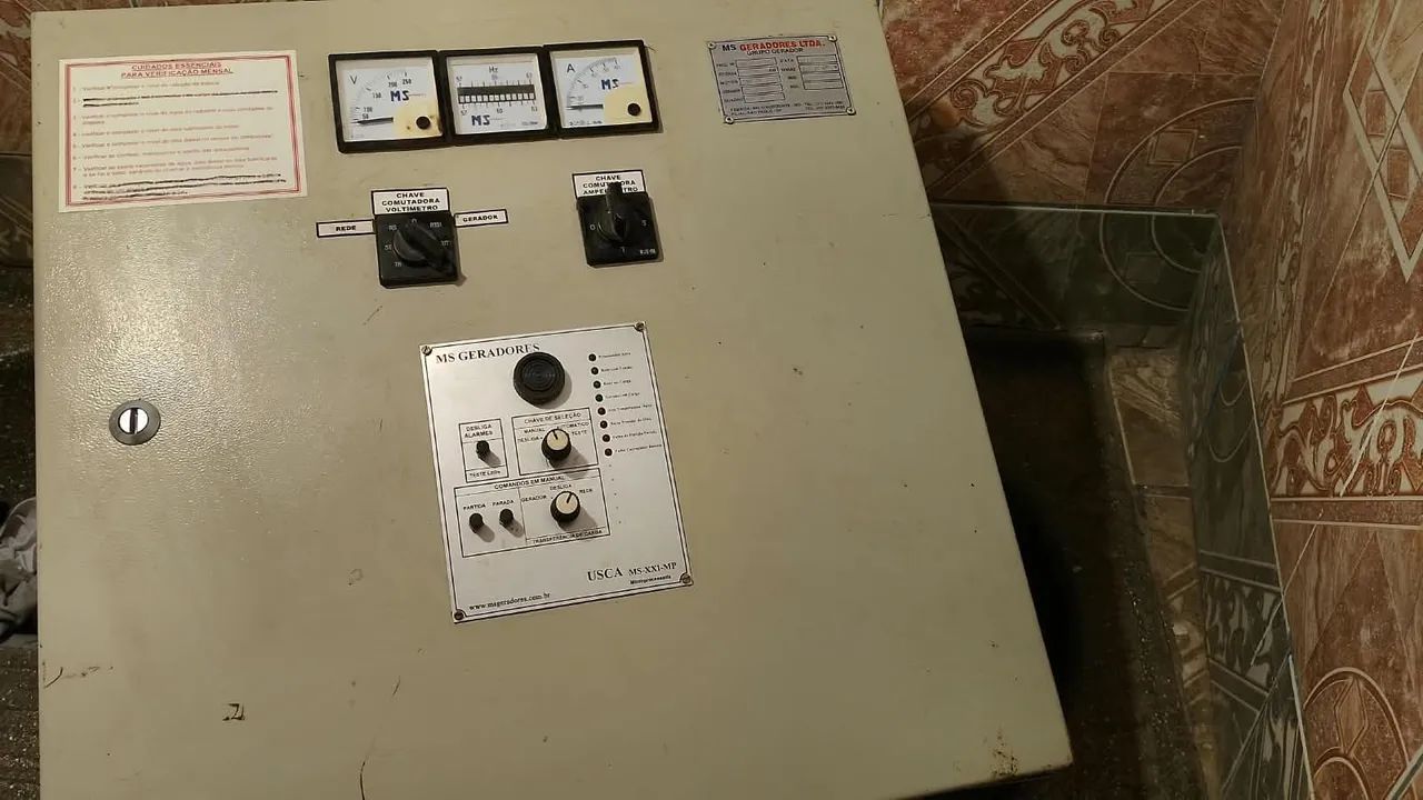 Gerador 15 Kva mais quadro de comando ramontini kohlbach+QTA USCA - Foto 4