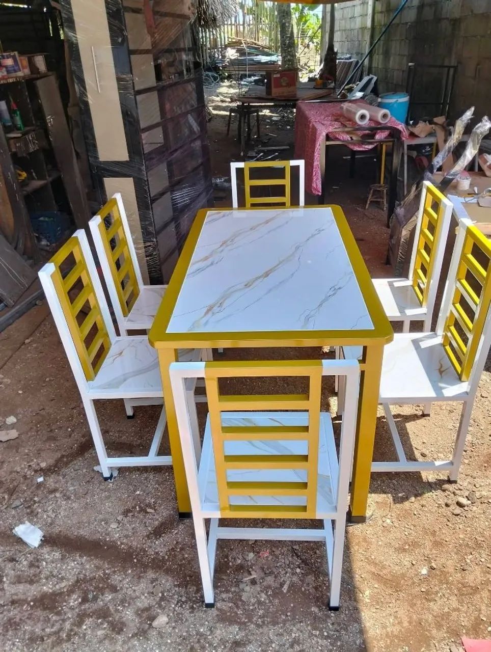 Mesa com Tampo de porcelanato sob encomenda  - Foto 5