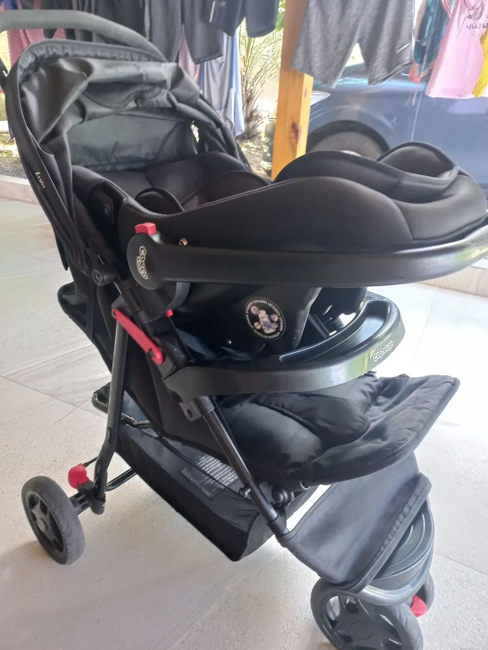 Carrinho de bebe,com bebe conforto.  - Foto 3