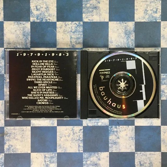 超希少Bauhaus CD まとめ CD Bauhaus 1979-1983, Volume 2 (usado) - Rock Gótico - Anos 80