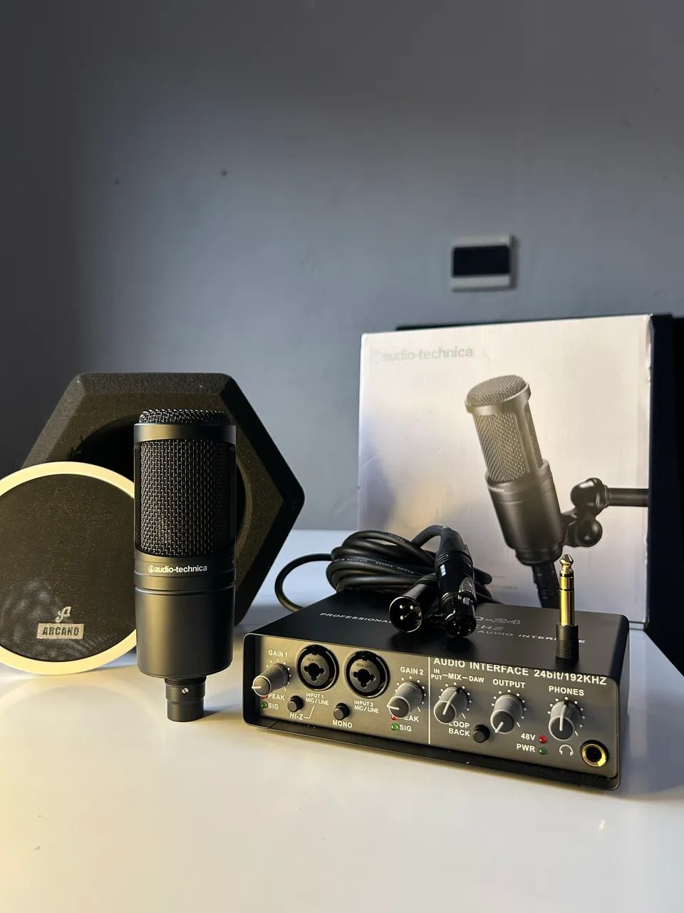 Kit de gravação completo 
