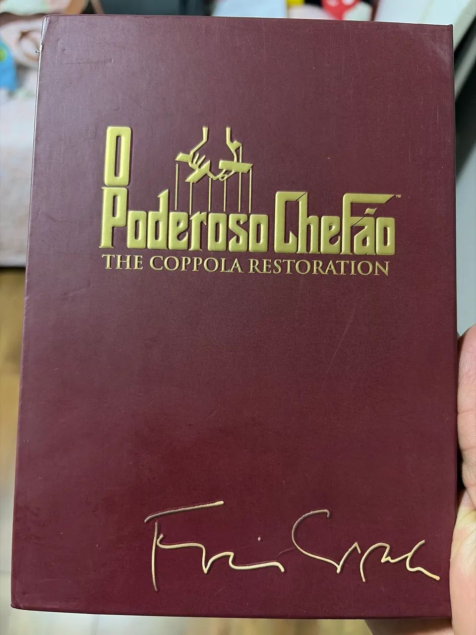 DVD trilogia o poderoso Chefão 