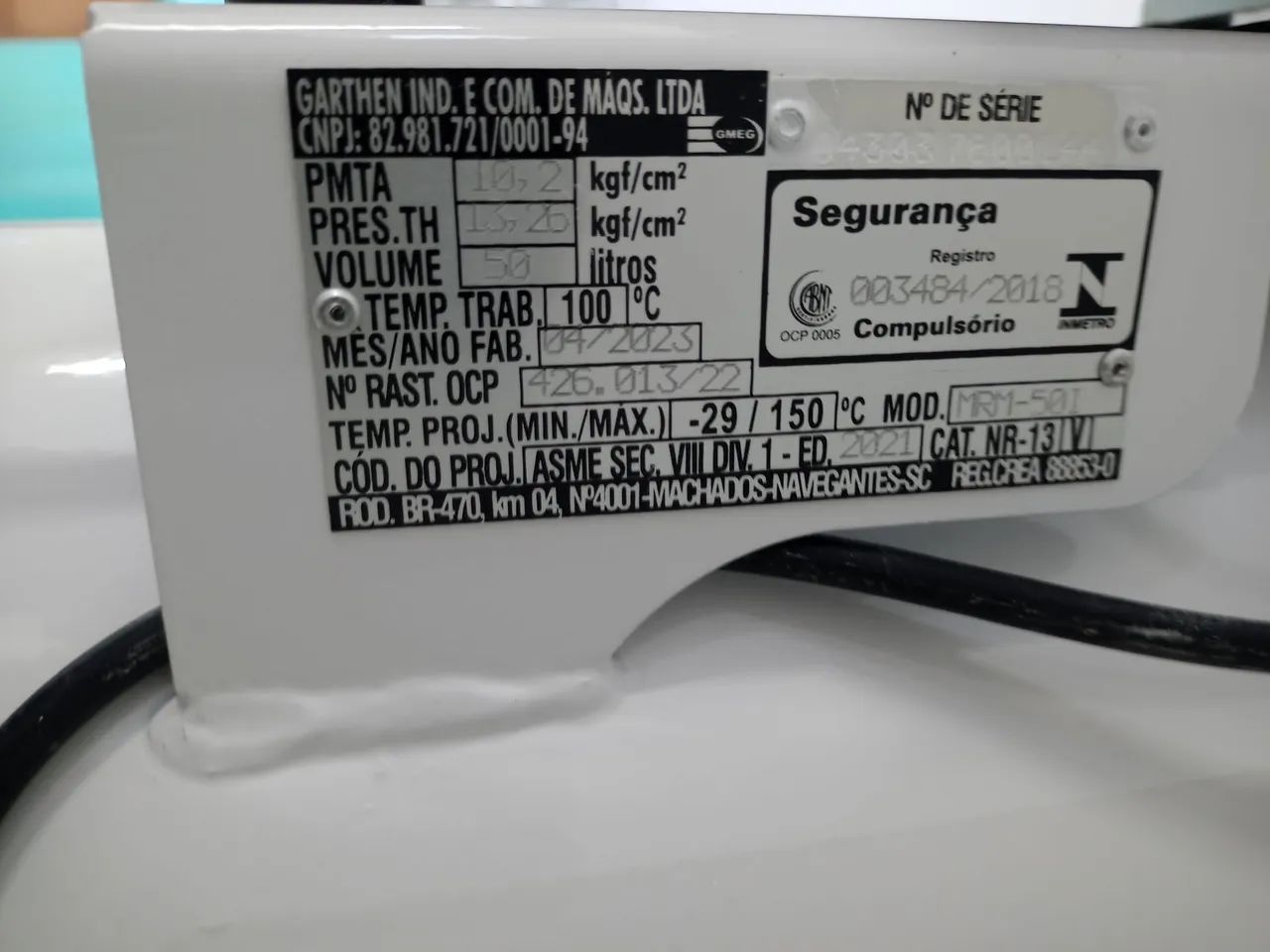 Compressor de Ar Isento à oleo Gnatus Clean50Litros - Foto 3