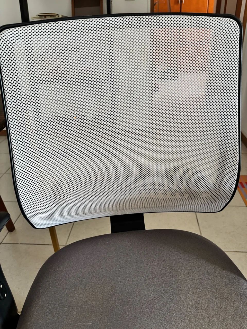 Cadeira flexform uni white and grey - Foto 4