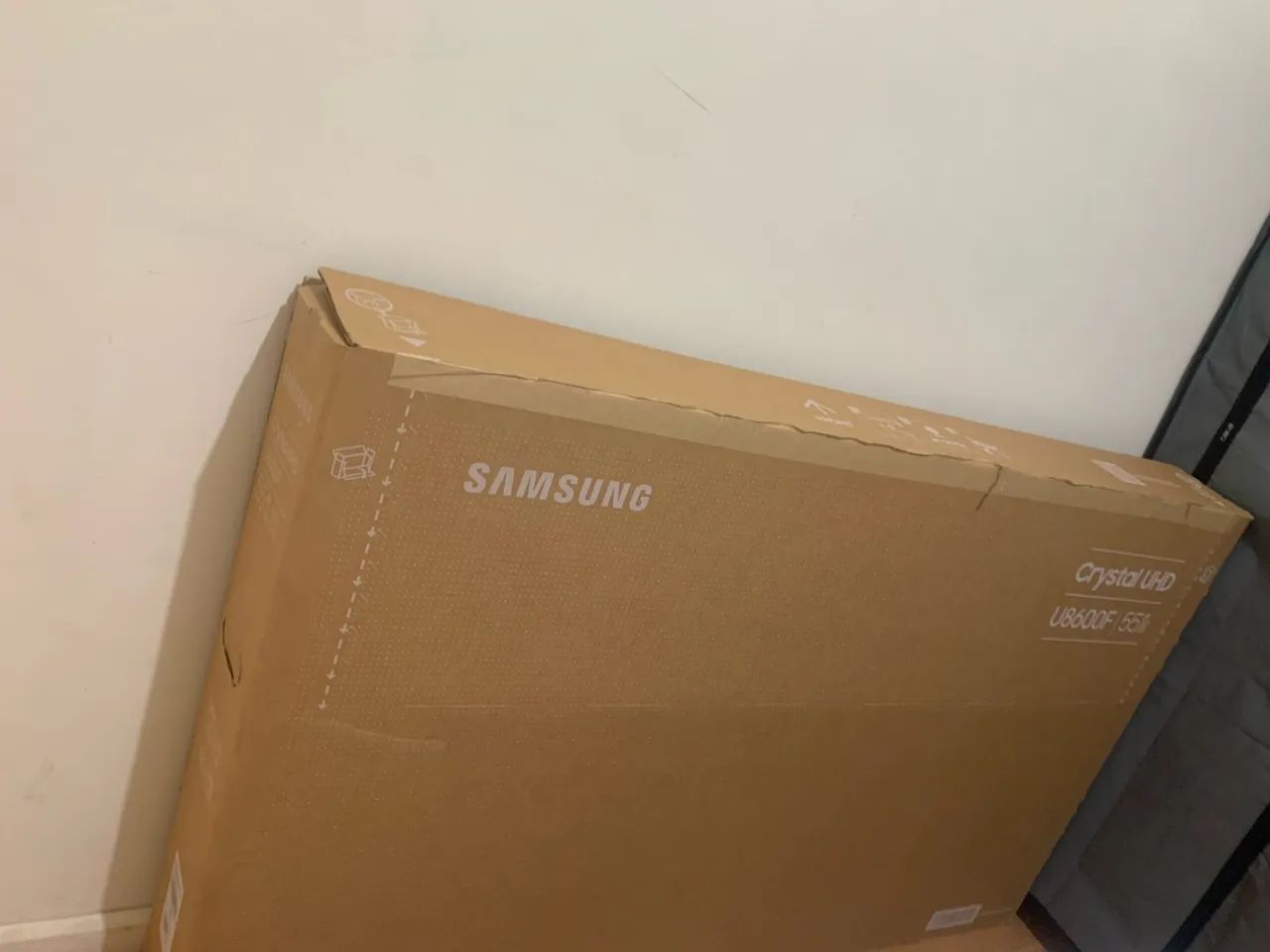 Caixa De Papelão Para TV até 55 Polegadas com Isopor protetor e Saco Interno - Foto 5