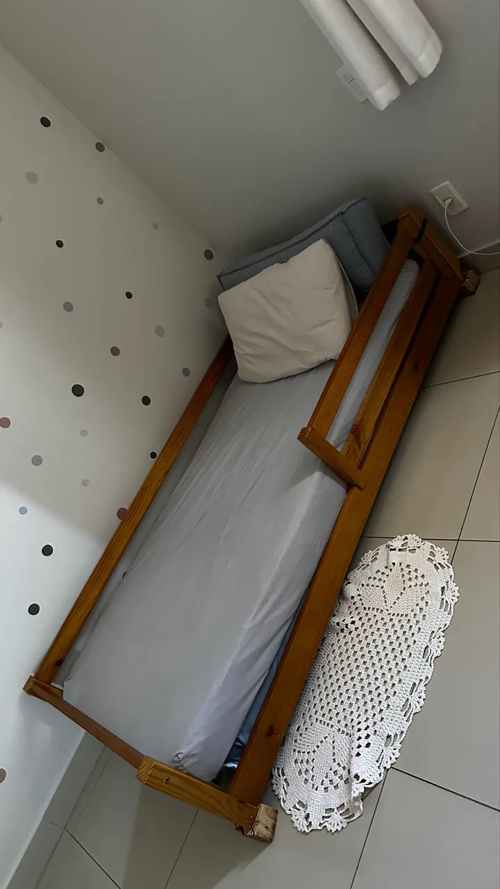Cama montesori solteiro infantil