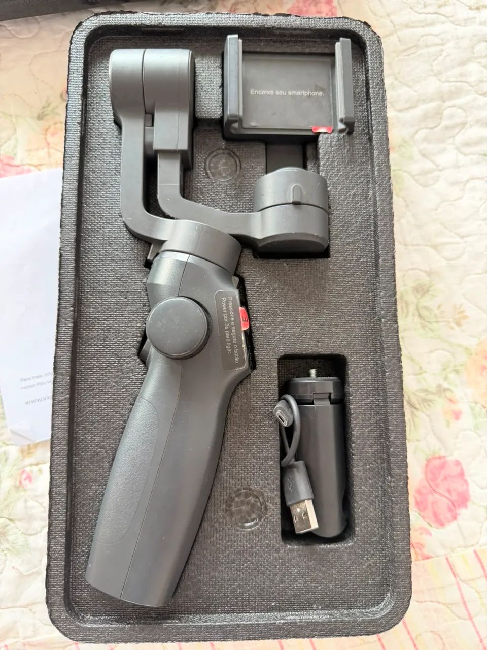 Gimbal Vx Case SmartEyes - Estabilizador para Cel - Foto 2