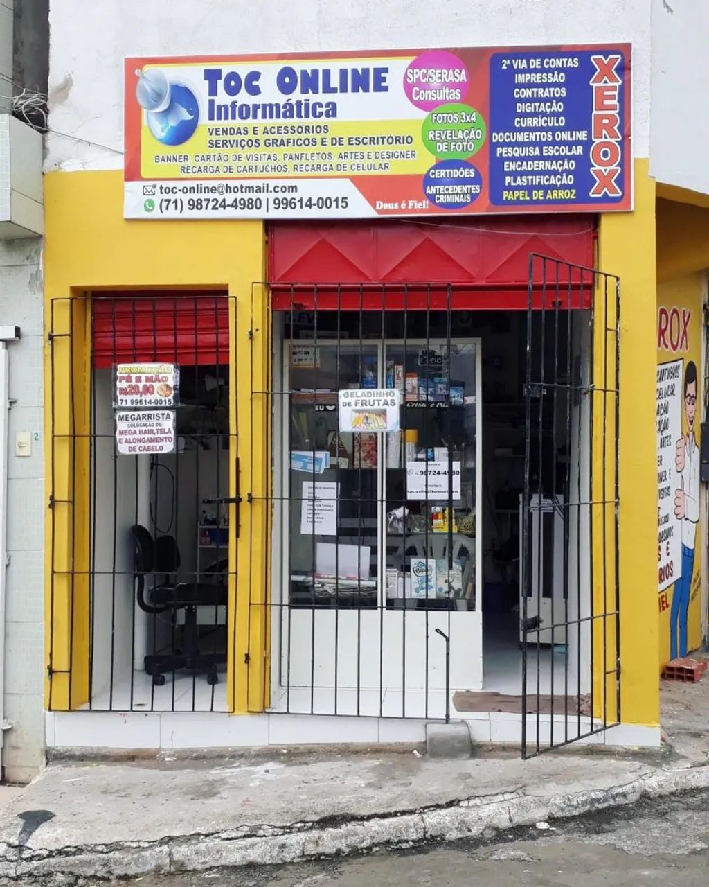 Vendo este ponto comercial 