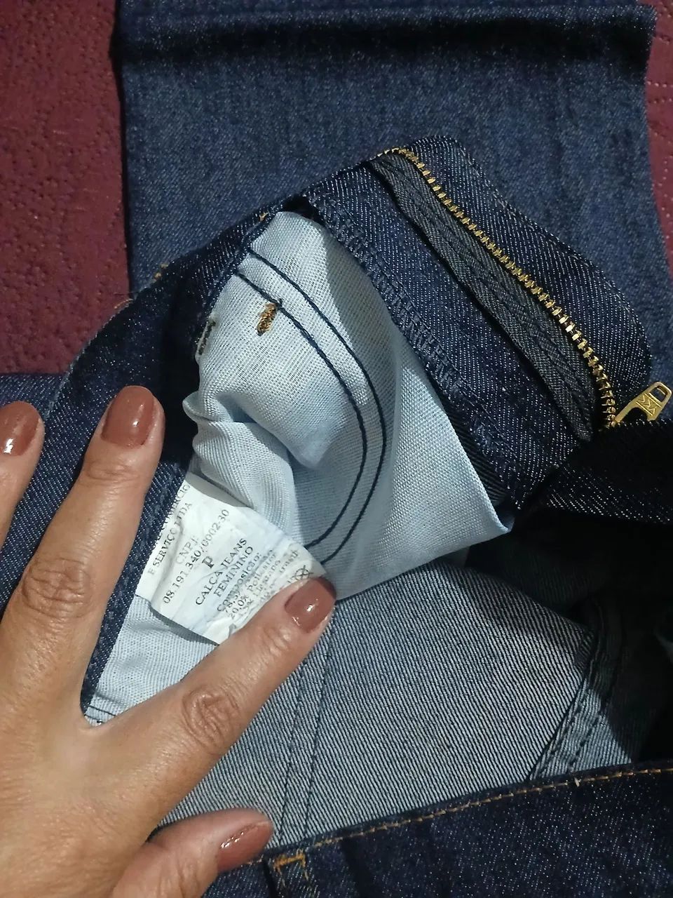 Calça tamanho P, nunca usada - Foto 2