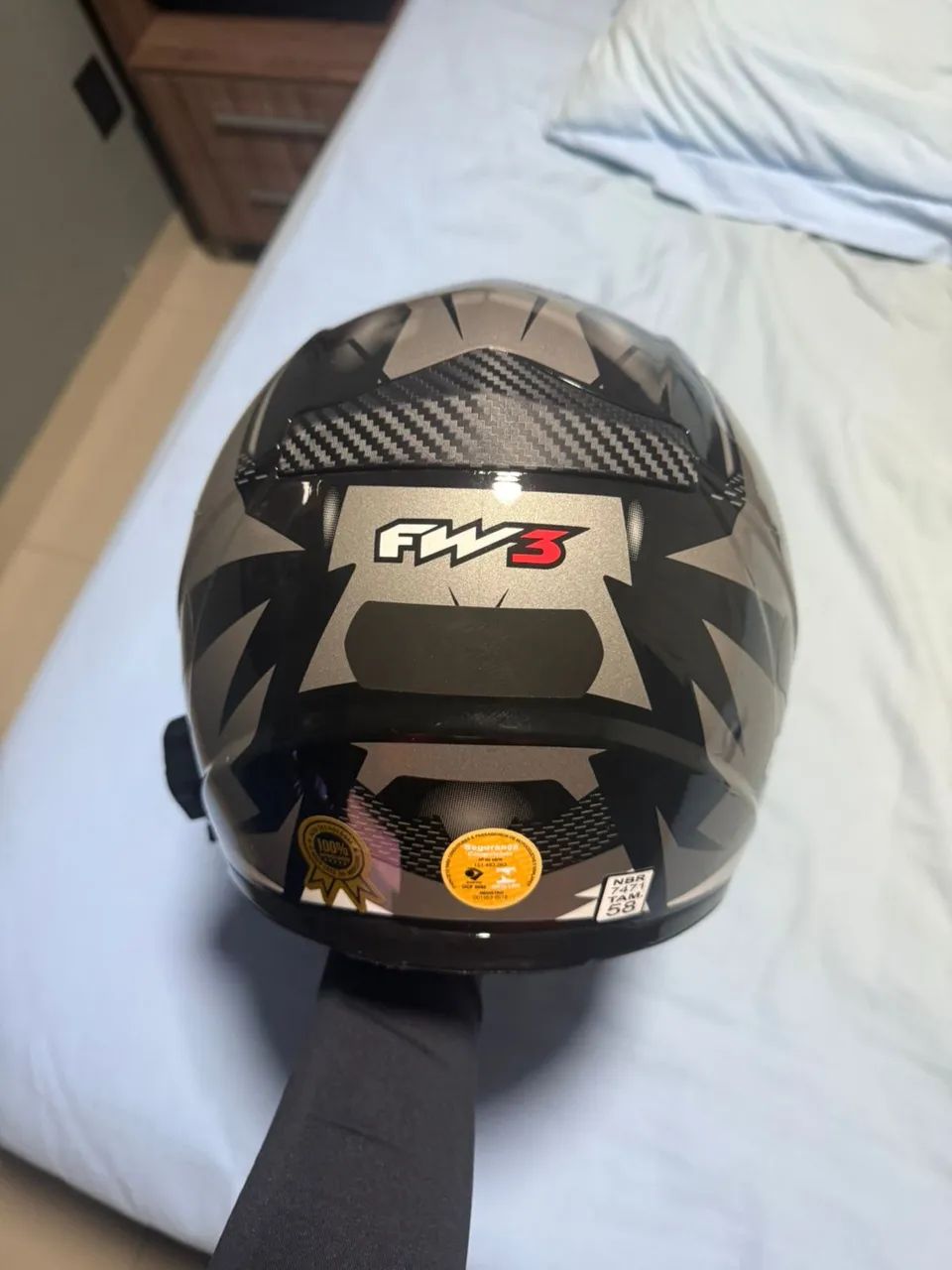 Capacete fw3 - Foto 3