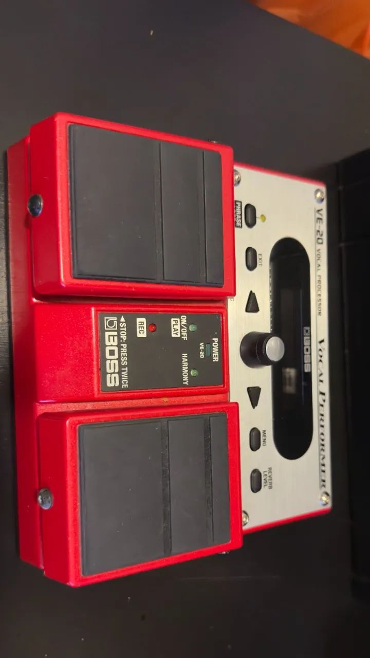 Pedal Boss VE-20 Vocal Processor em perfeitas condições!