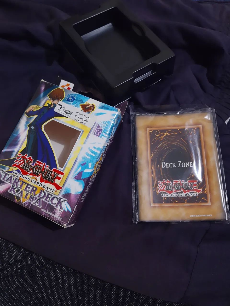 Deck vazio de yu-gi-oh antigo 
