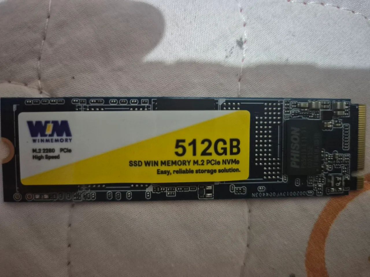 Ssd m.2 de 512gb produto novo - Foto 2