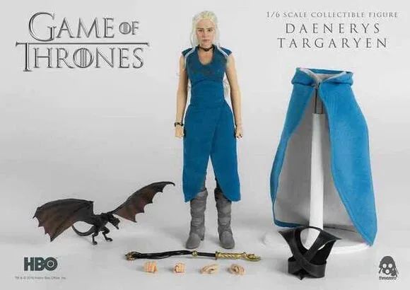 Action figure Daenerys targaryen game of thrones threezero - Foto 3