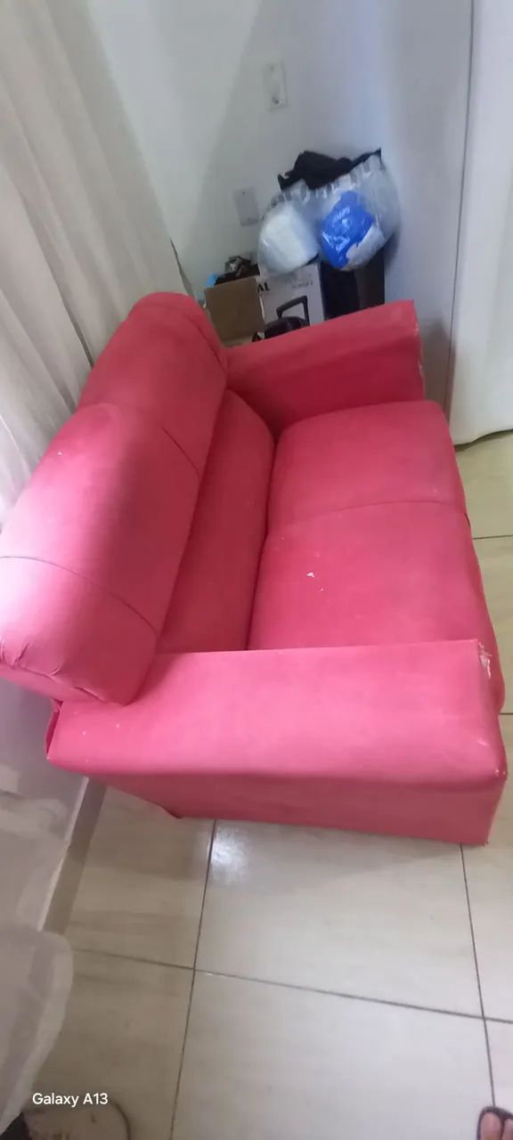 Sofá 2 lugares Com Avaria nos braços  - Foto 4