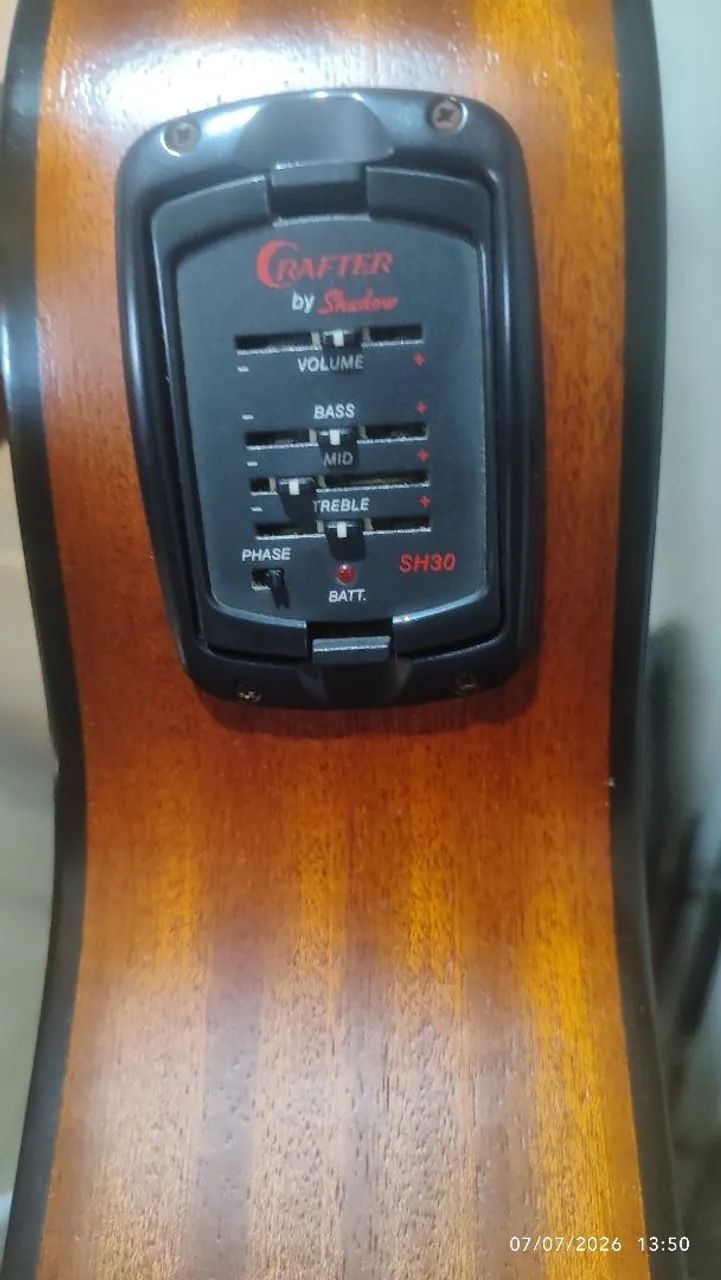 Violão Crafter Lite-TE/CD Eletroacústico Coreano - Tampo Sólido - Foto 5